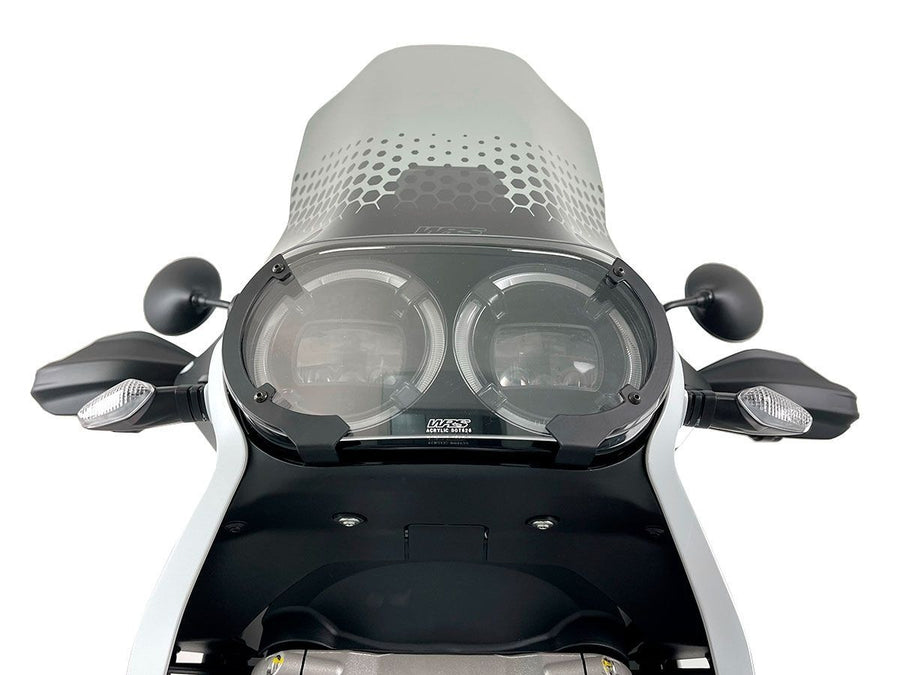 DUCATI DESERT X DISCOVERY [2025-2025] - Headlight protection lens with brackets - View 5