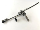 Suzuki Bandit GSF 1200 S WVA9 [2001] - Driver footrest left with holder and gearshift pedal-3