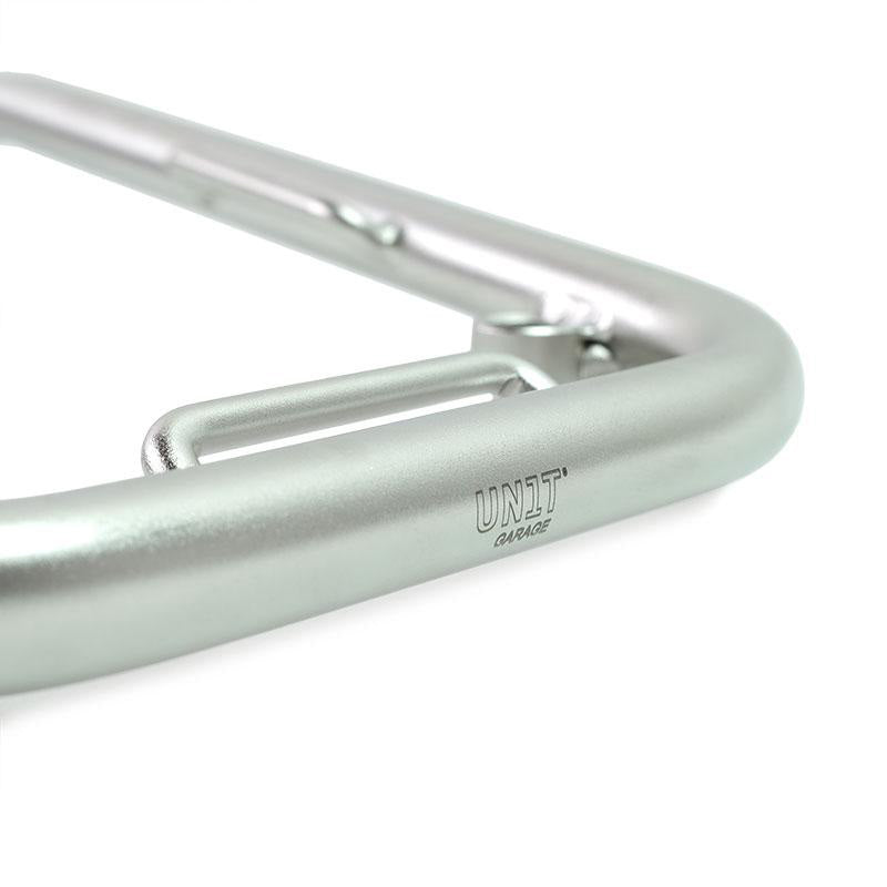 BMW R 1200 GS LC wheel [2013-2019] - pillion grab handle for rally seat - stainless steel