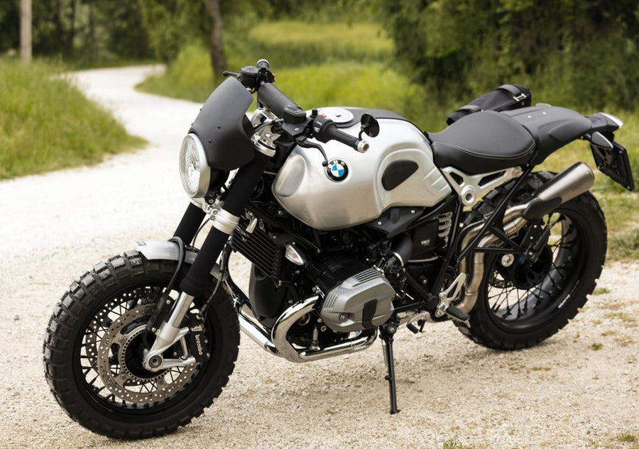 BMW R nineT 1200 Roadster [2014-2023] - Hohe Auspuffanlage aus Edelstahl