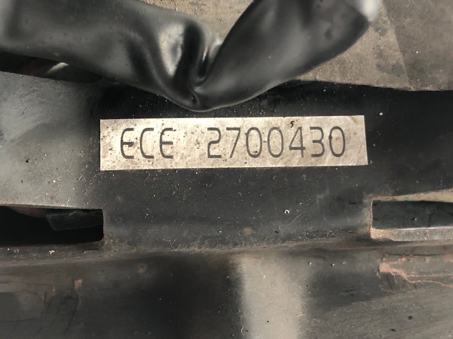 Triumph Bonneville 908MD [2001] - License plate holder with tail light and indicator