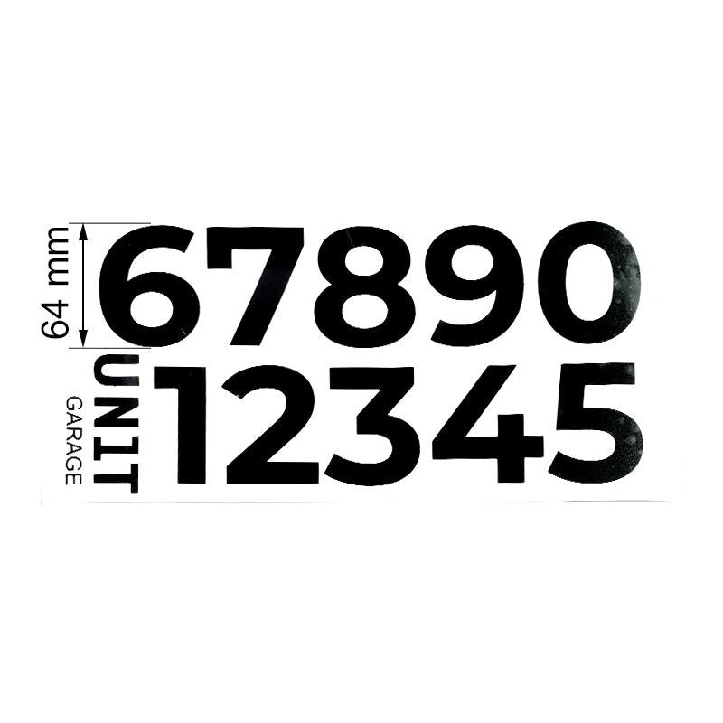 BMW R 12 G/S [2025-2026] - Schwarze Klebenummern