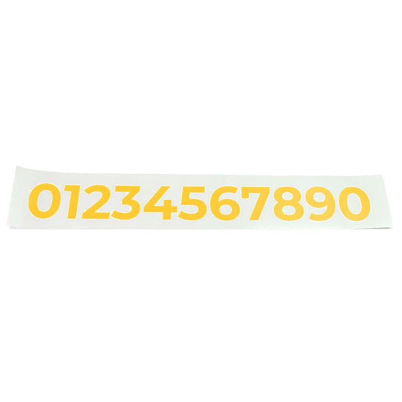 BMW R 1200 GS [2004-2012] - adhesive numbers yellow