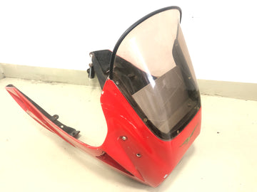 Moto Guzzi Le Mans 1000 VV [1988] - Cockpit, headlight fairing with crack in the windshield - 0