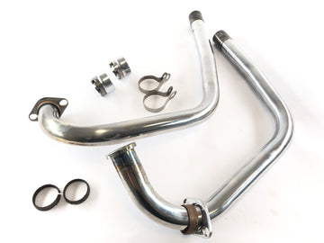 Yamaha XS 650 Type 447 [1975] - Manifold pipes left and right with connections - 0