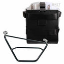 BMW R 1200 GS LC [2013-2018] - Taschenhalter aus Aluminium mit verstellbarer Lederfront, Schnellkupplung und rechtem Rahmen