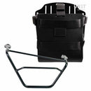 BMW R 1200 GS LC [2013-2018] - Taschenhalter aus Aluminium mit verstellbarer Lederfront, Schnellkupplung und rechtem Rahmen