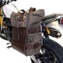 BMW R 1200 GS ADV LC [2014-2018] - Aluminium-Taschenhalter mit verstellbarer Lederfront, Schnellkupplung und Rahmen
