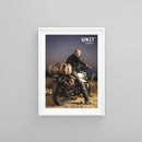 BMW R nineT 1200 Urban G/S (hoher Auspuff) [2017-2023] - Plakat A.