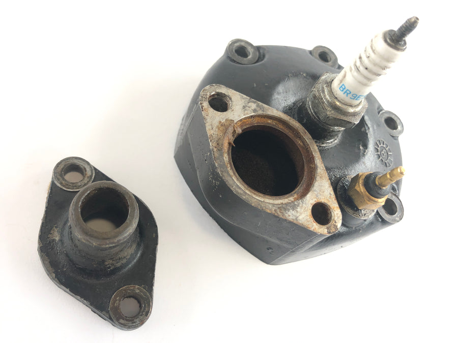 Honda NSR 125 R JC22 [1998] - Cylinder cover cylinder head with cooling water flange