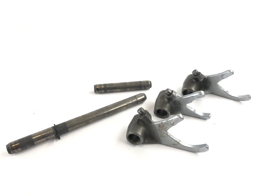 Yamaha DT 125 4BL [1999] - Shift forks shift claws set