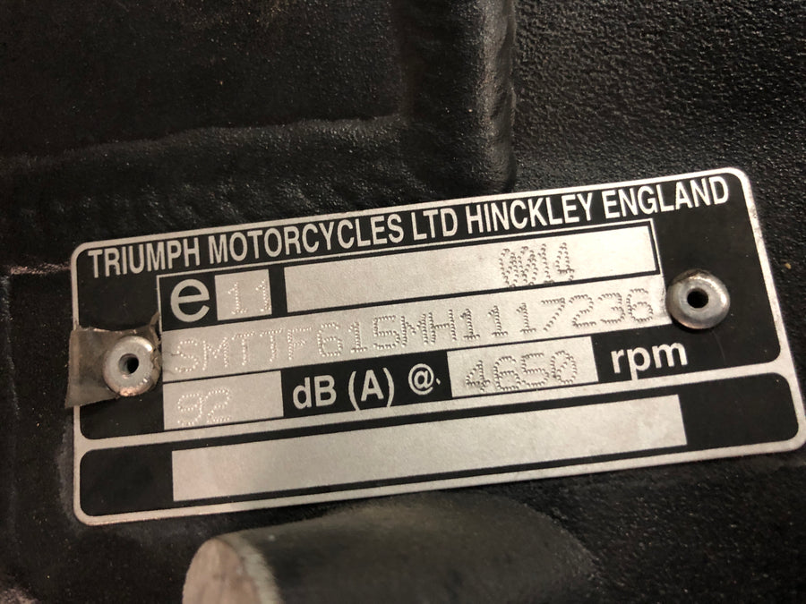 Triumph Sprint 955i RS T695 [2000] - Frame with papers