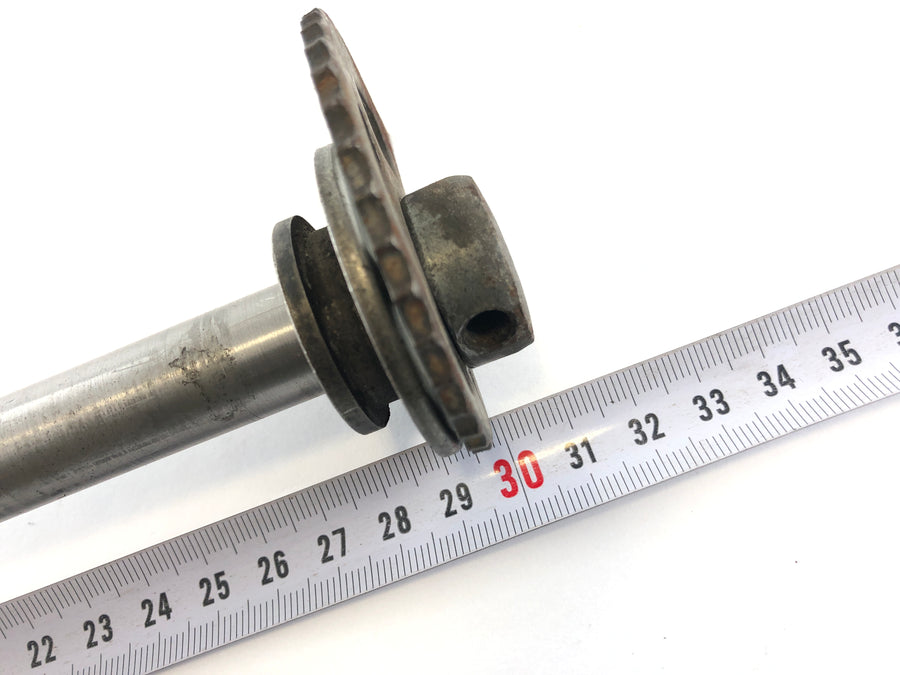 Suzuki DR 800 S SR42B [1991] - Rear axle with chain tensioner