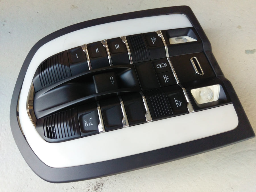 Porsche Panamera Turbo [2010] - Switch roof liner light garage door opener