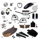 BMW R 1150 R [2000-2006] - BASIC Kit mit Rohr-Tankseitenverkleidungen