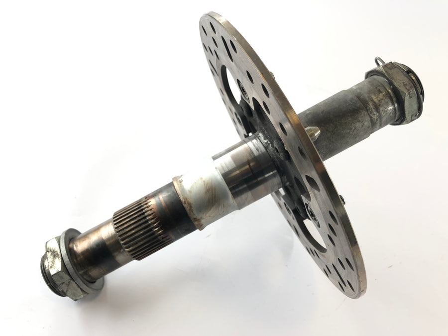 Triumph Speed Triple 1050 515NJ [2006] - Rear axle with brake disc