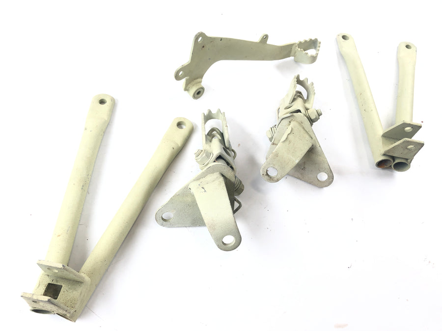 KTM 500 GS K4 [1983 Rotax] - Driver footrests with pillion footrest holder and brake pedal