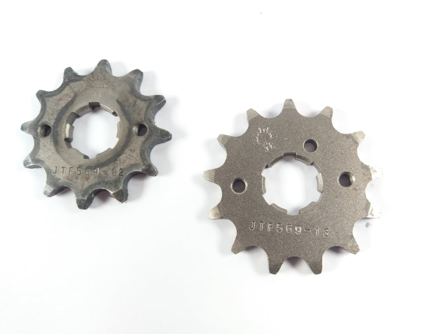 Yamaha DT 250 1R7 - gears pinion Z12 and Z13