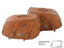 Motorradtasche [Hepco & Becker] - Buffalo Seitentasche links braun – C-Bow