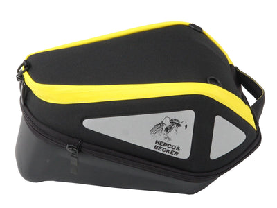 Tank bag [Hepco & Becker] - Royster black/yellow 5-8 liters – tank ring