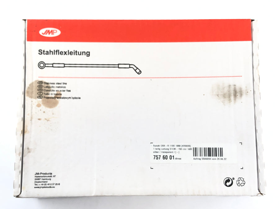 Suzuki GSX-R 1100 GV73B [1991] - Brake line steel braided rear as new