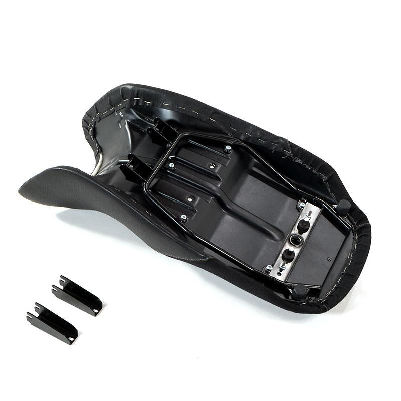 BMW R 1150 R [2000-2006] - Brown leather and canvas saddle for