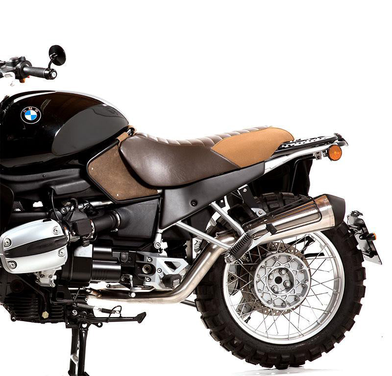 BMW R 850 R / R 1100 R [1993-2002] - Zweisitzer-Sitzbank aus Leder und Canvas für