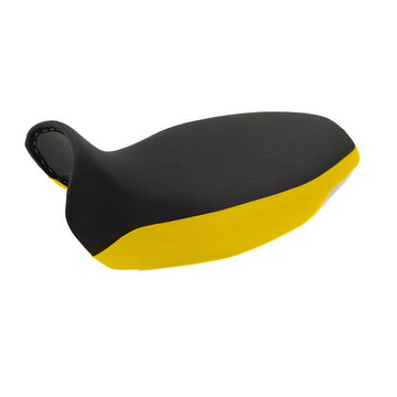 BMW R 1150 R [2000-2006] - Long artificial leather saddle for “40th” yellow/black