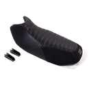 BMW R 1150 R [2000-2006] - Schwarzer Leder- und Canvas-Sattel für