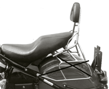 Kawasaki VN 1500 Drifter [1999-2003] - Sissybar without luggage bridge - 0