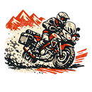 Suzuki dl 800 [Hoodie] - Retro Rallye - Back Print