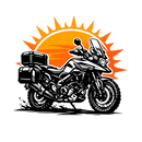 Suzuki dl 800 [T-Shirt] - Sunset Split - Back Print