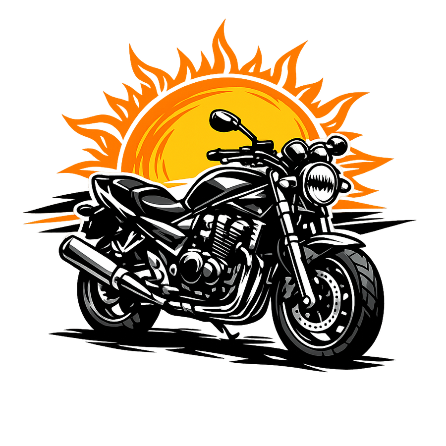 Suzuki gsf 650 [T-Shirt] - Sunset Split - Back Print