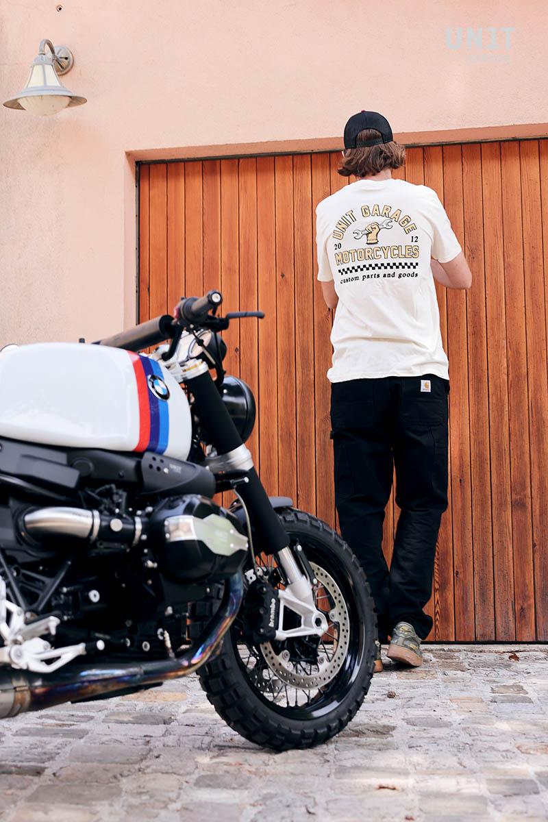 BMW R nineT 1200 Urban G/S (hoher Auspuff) [2017-2023] - Unitgarage „Glove“ T-Shirt