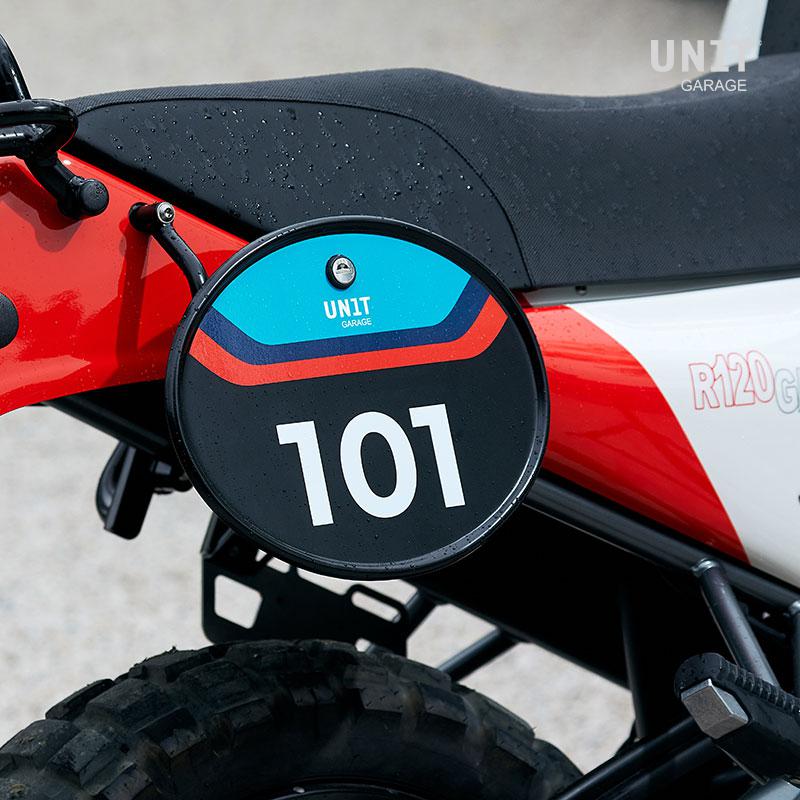 BMW R nineT 1200 Roadster [2014-2023] - Startnummerntafel mit Schnellverschluss und Schloss