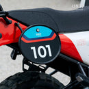 BMW R nineT 1200 Roadster [2014-2023] - Startnummerntafel mit Schnellverschluss und Schloss