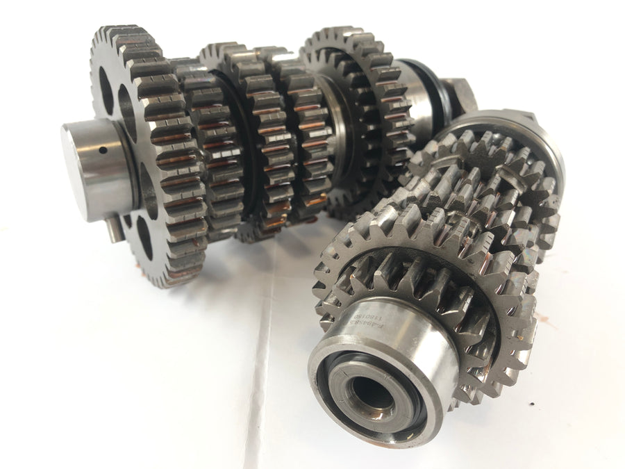 Triumph Sprint 955i RS T695 [2001] - Gearbox with shift drum, shift forks and shift shaft