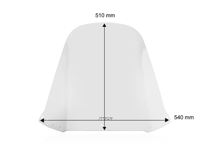 Honda Spazio [1987-2000] - Standard Windschild – Ansicht 11