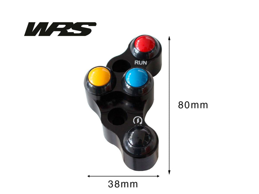 DUCATI STREETFIGHTER V4S [2020-2021] - switch unit right street/racing, 4 buttons - view 3