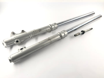 Yamaha DT 125 4BL [1999] - Fork Telescopic fork with axle